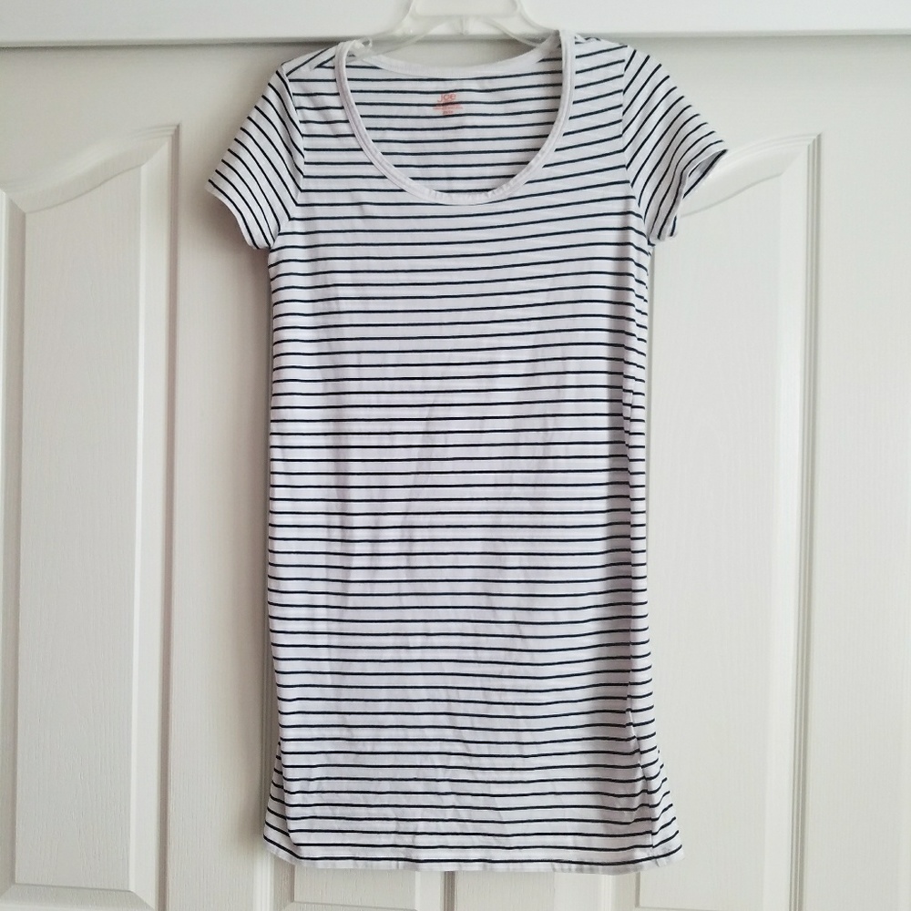 Joe Fresh Striped Tee Shirt Dress